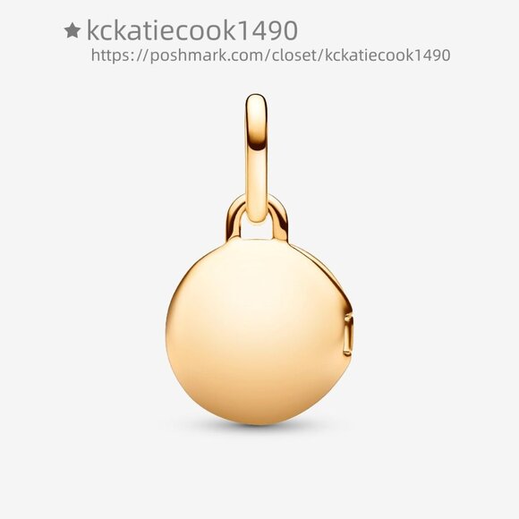 Pandora Openable & Engravable Love Locket Dangle Charm - Picture 3 of 8